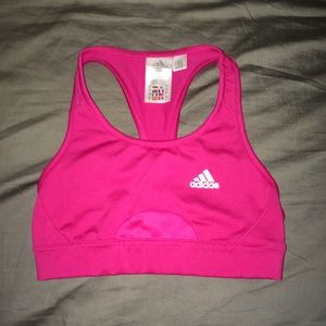 Magenta Adidas Sport Bra